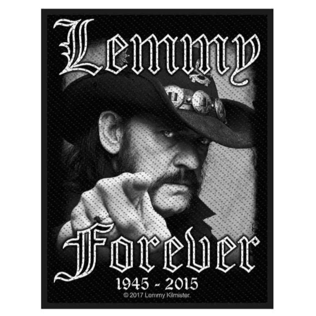 Lemmy-Kilmister-Motorhead-Aufnaeher-Patch-Forever - Totenkopf.com