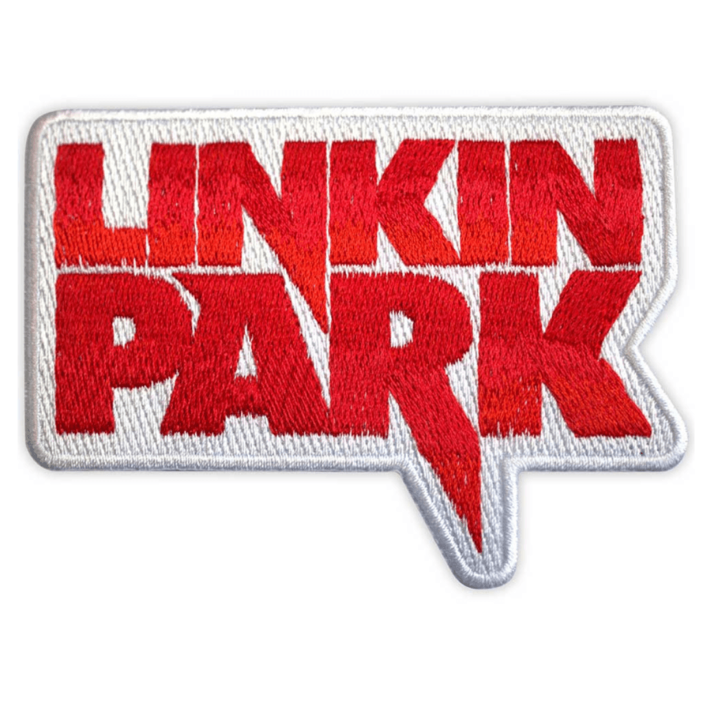 Linkin Park Patch · Red Logo · Official Metal Band Merch