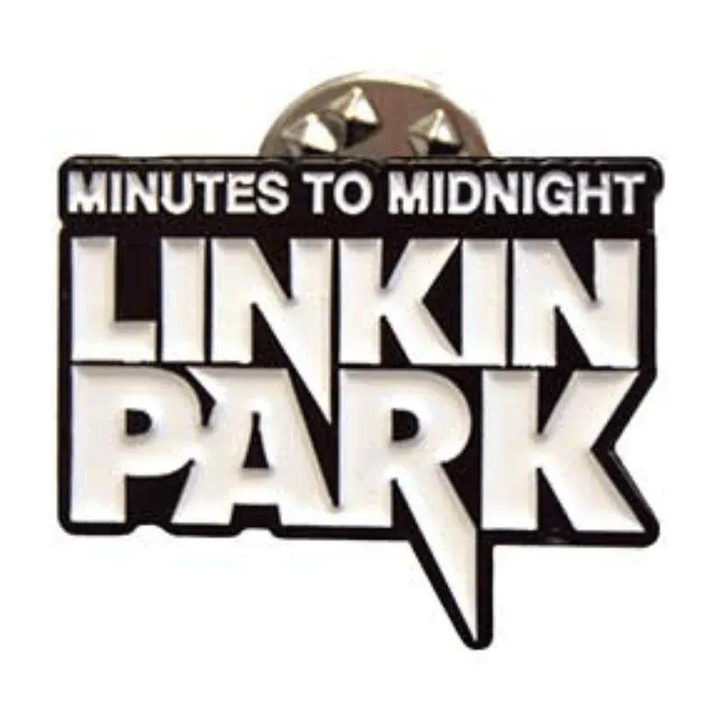 Linkin-Park-Anstecker-Pin-Minutes-to-Midnight - Totenkopf.com