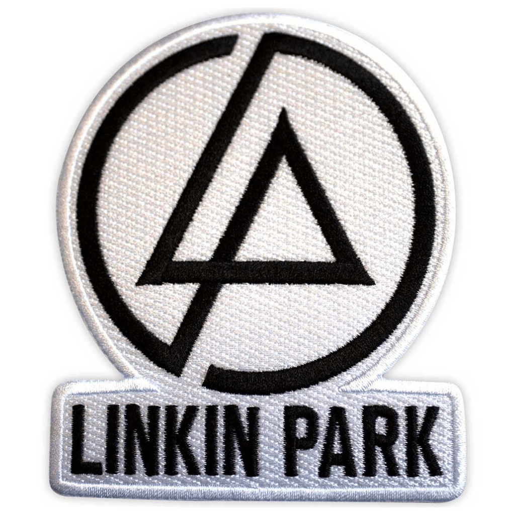 Linkin Park Patch · Concentric Text Logo White