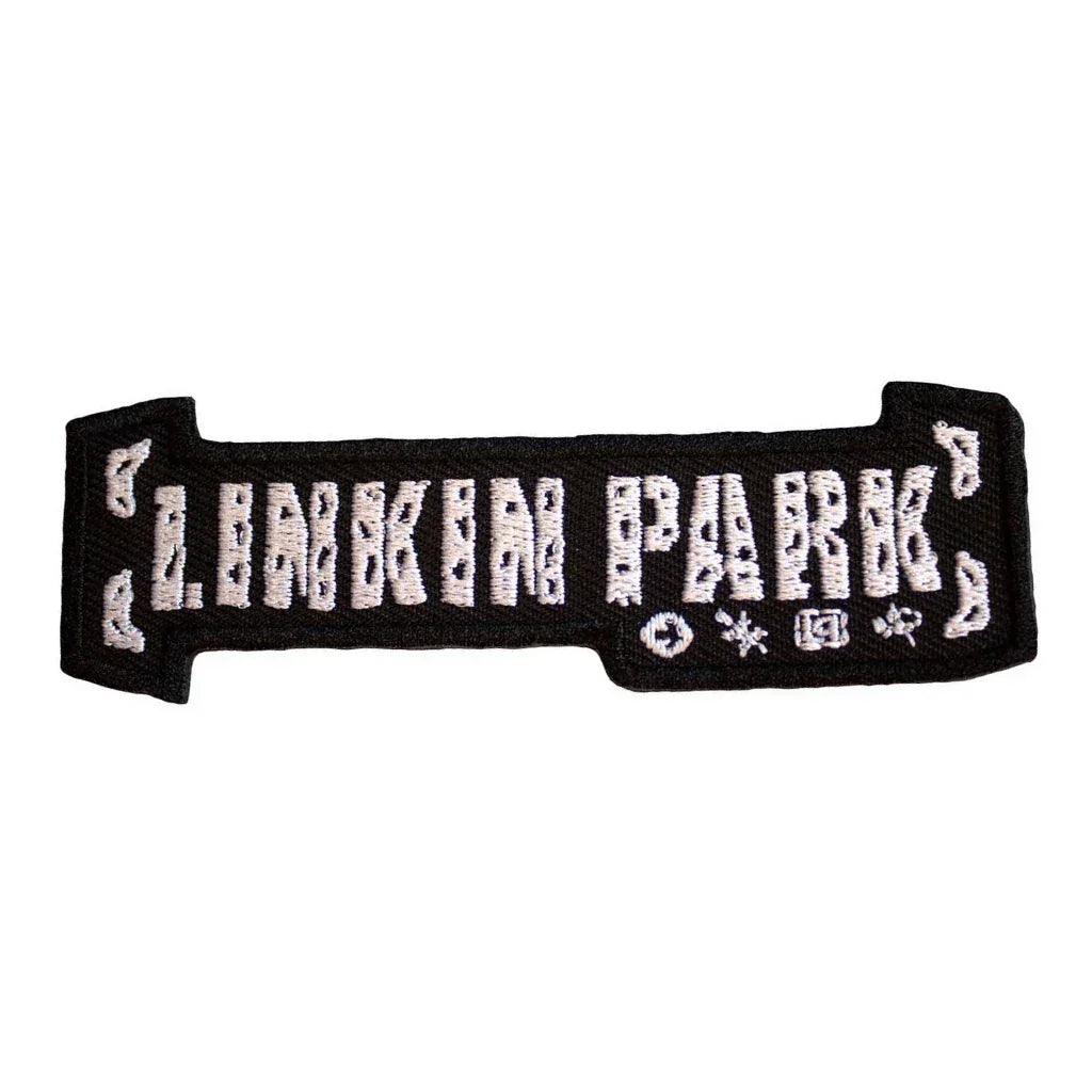 Linkin Park Patch · Bracket Logo (10cm x 3cm) - Totenkopf.com