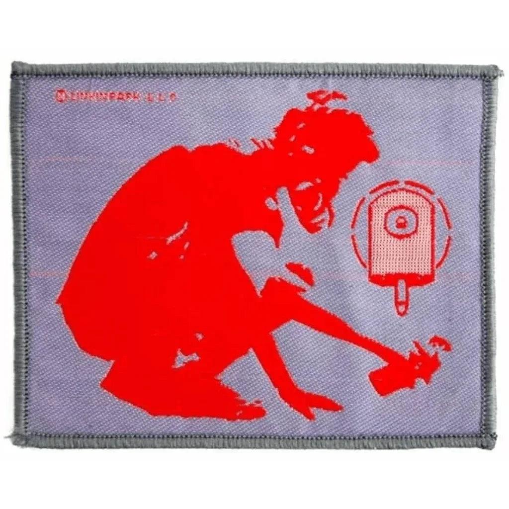 Linkin Park Patch · Red Graffiti (10cm x 8cm) - Totenkopf.com
