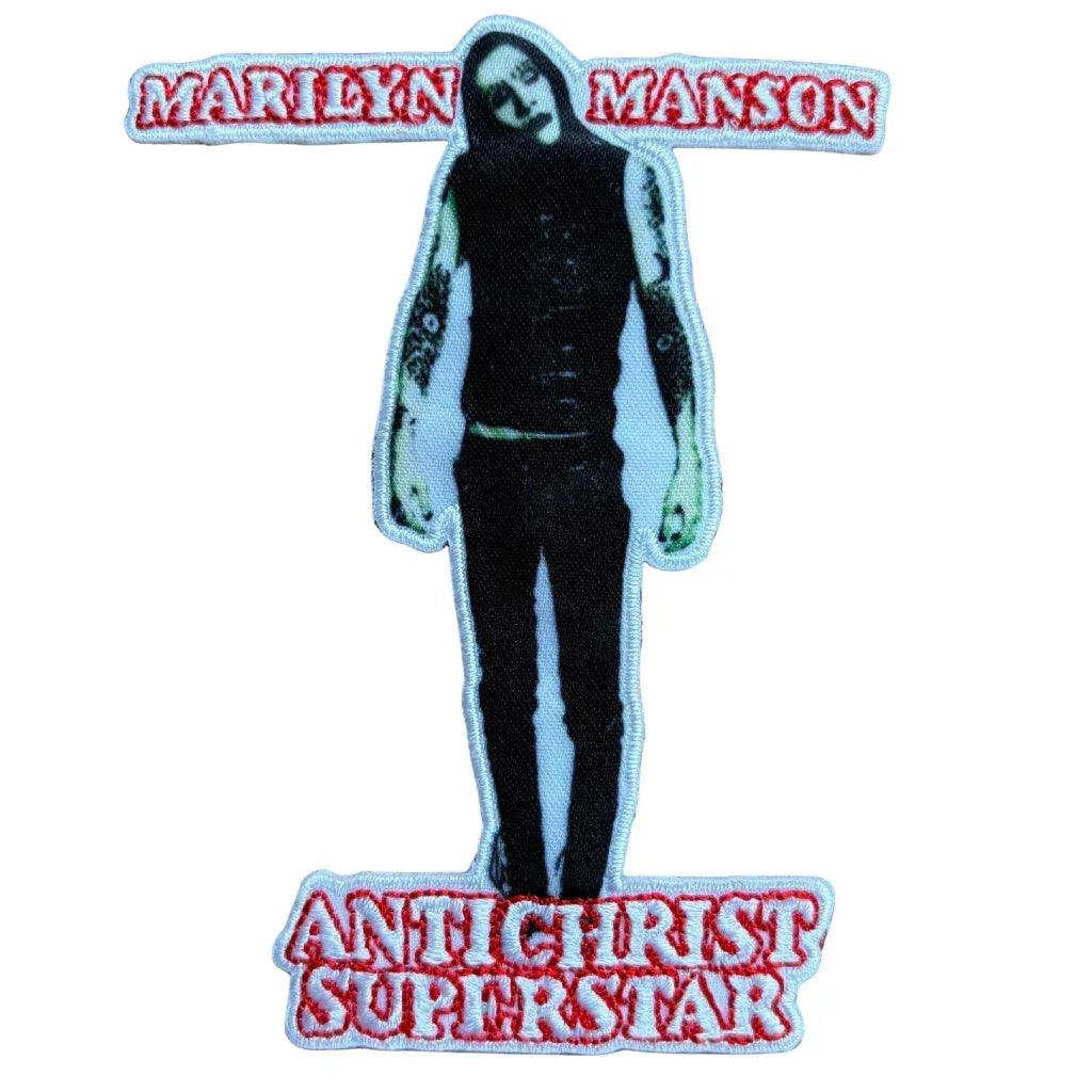 Marilyn-Manson-Patch-antichrist-superstar - Totenkopf.com