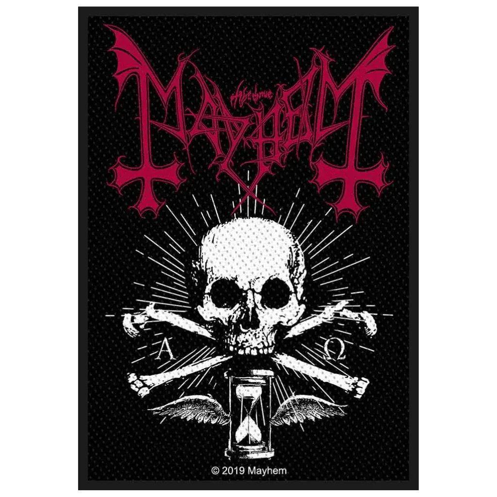 Mayhem-Patch-Aufnaeher - Totenkopf.com