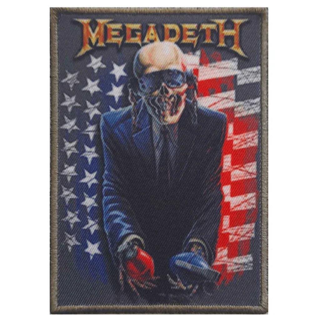 Megadeth-Aufnaeher-Patch-Grenade-USA - Totenkopf.com