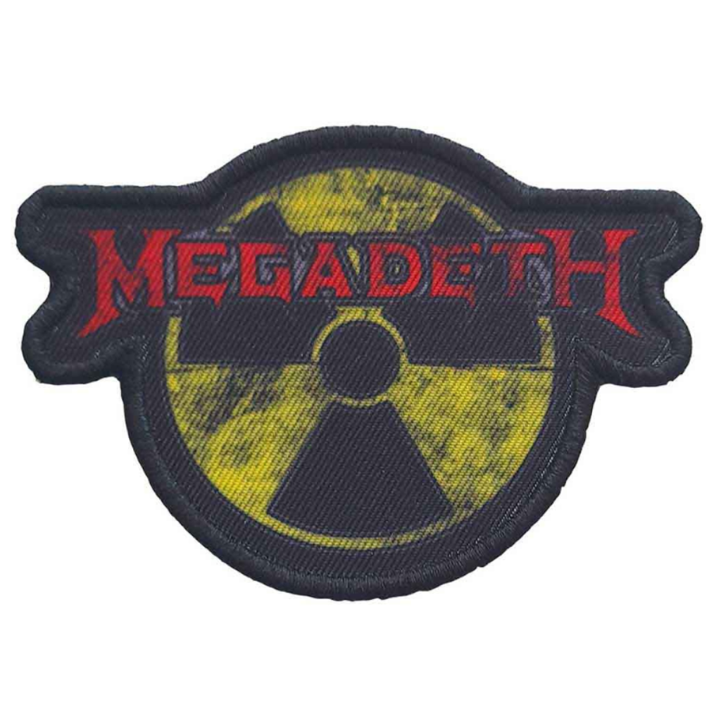 Megadeth Aufnäher Patch - Motiv: Hazard Logo