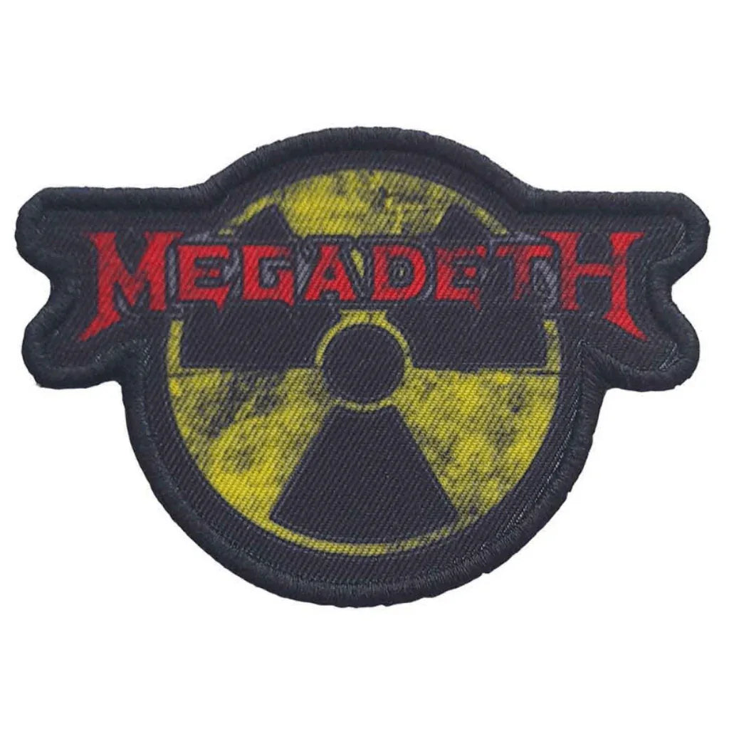 Megadeth Patch · Hazard Logo (8cm x 5cm) - Totenkopf.com