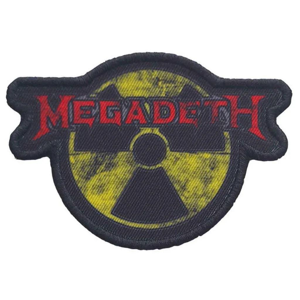 Megadeth-Aufnaeher-Patch-Hazard-Logo - Totenkopf.com