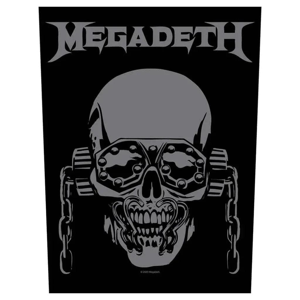 Megadeth-backpatch-vic-rattelhead - Totenkopf.com