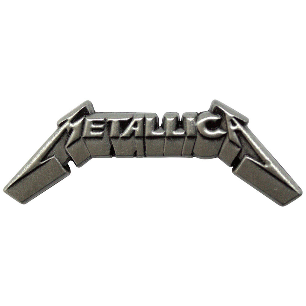 Metallica Anstecker · 3D Logo · Band Merch
