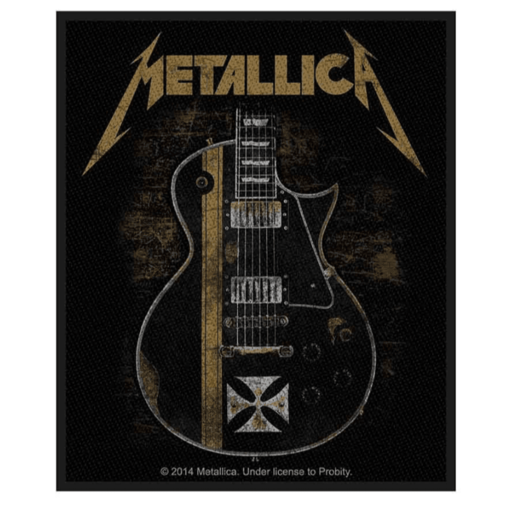 Metallica Aufnäher Patch James Hetfield Guitar