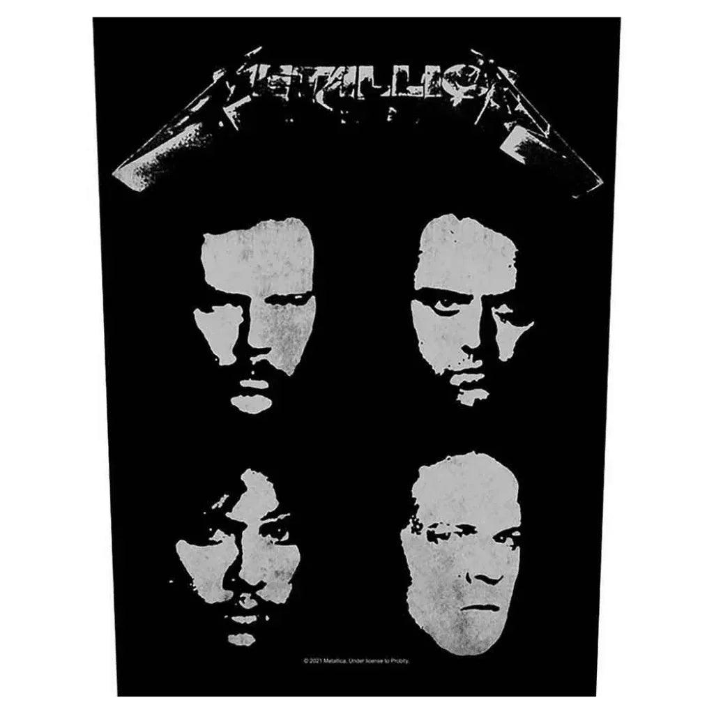 Metallica Backpatch Rückenaufnäher · Black Album (29cm x 34cm) - Totenkopf.com