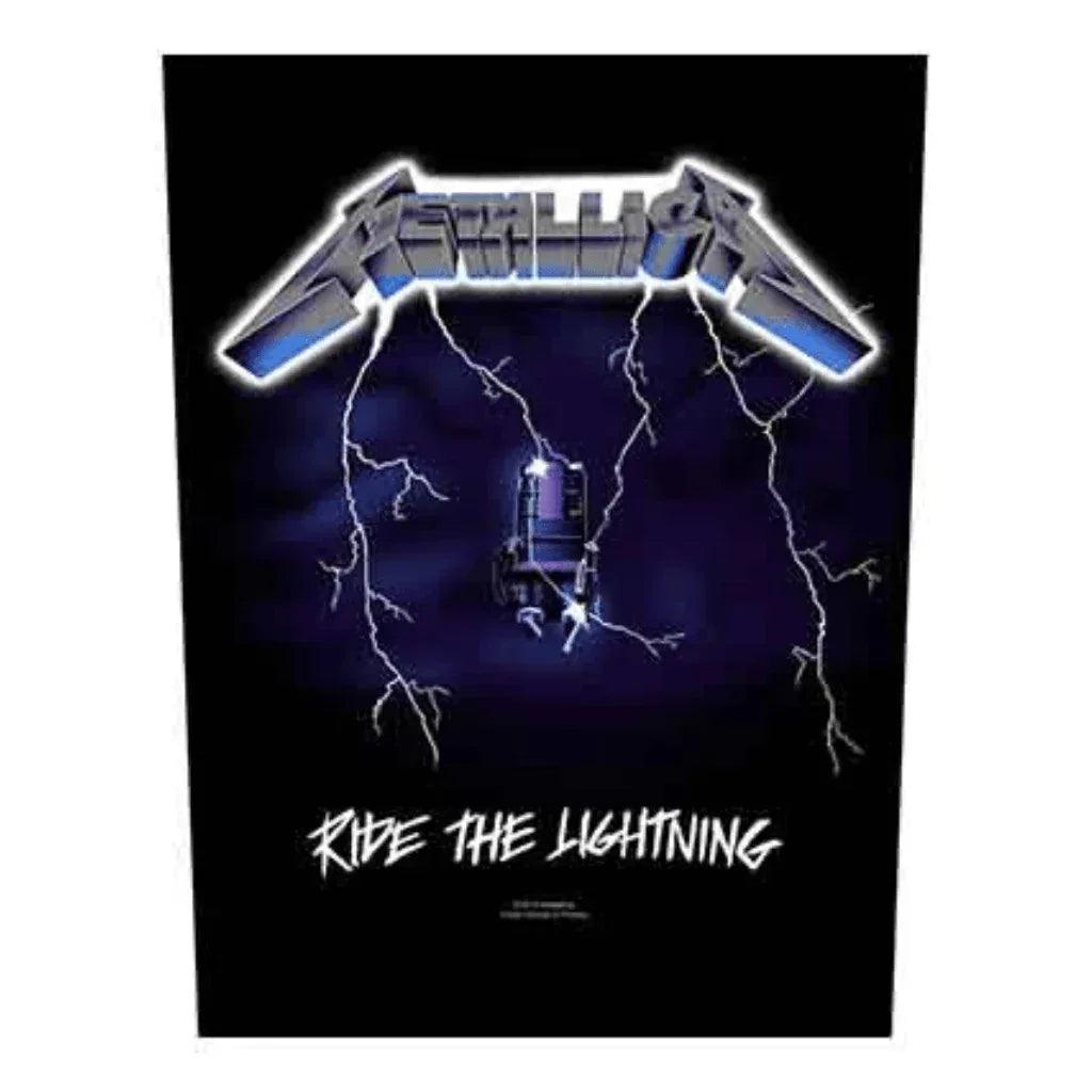 Metallica-Backpatch-Ride-the-lightning - Totenkopf.com
