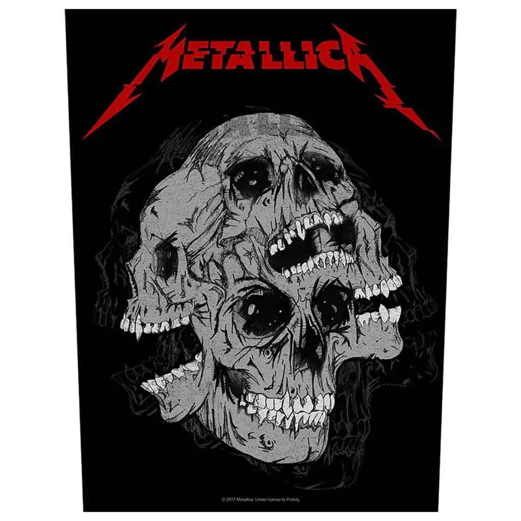 Metallica-Backpatch-Skulls - Totenkopf.com
