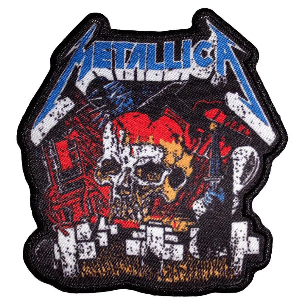 Metallica Patch · Master Of Puppets Skull (8cm x 9cm) - Totenkopf.com