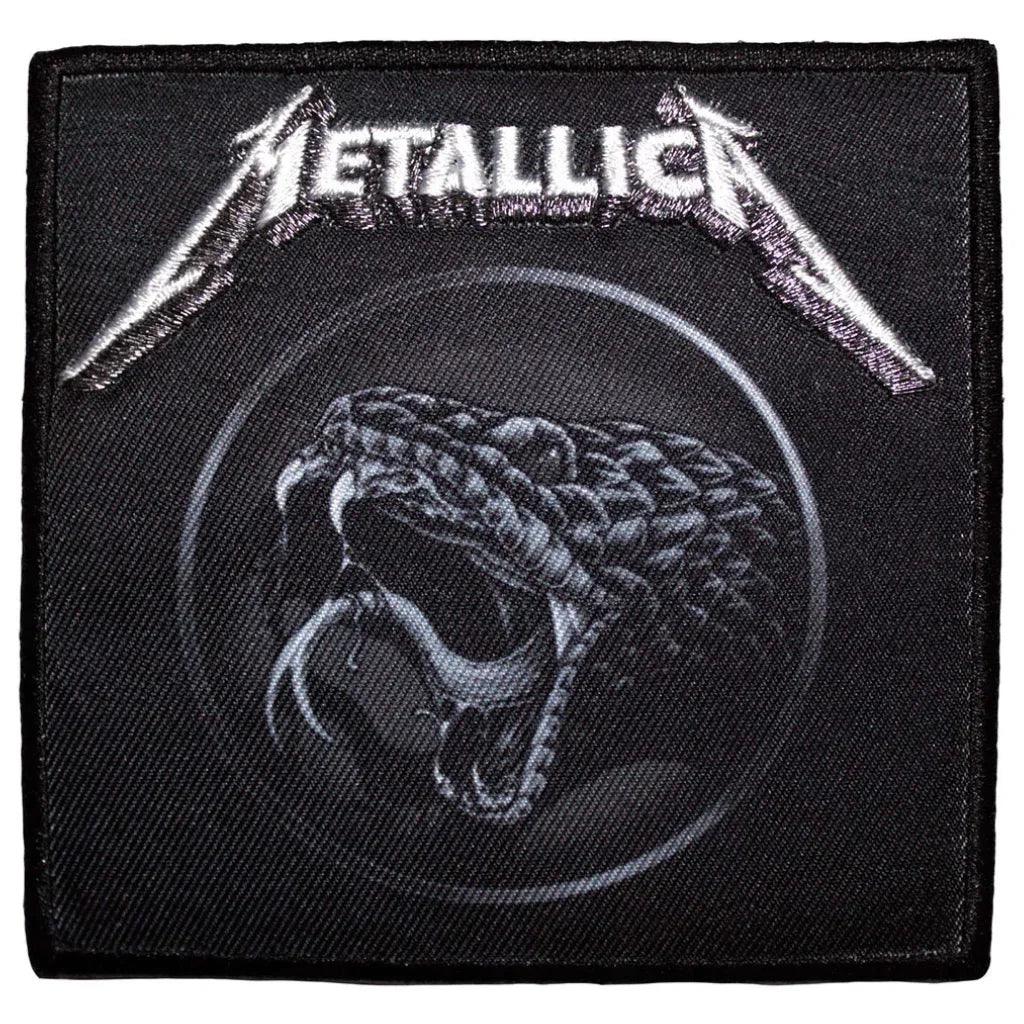 Metallica-Patch-Aufnaeher-Black-Album-Poster - Totenkopf.com