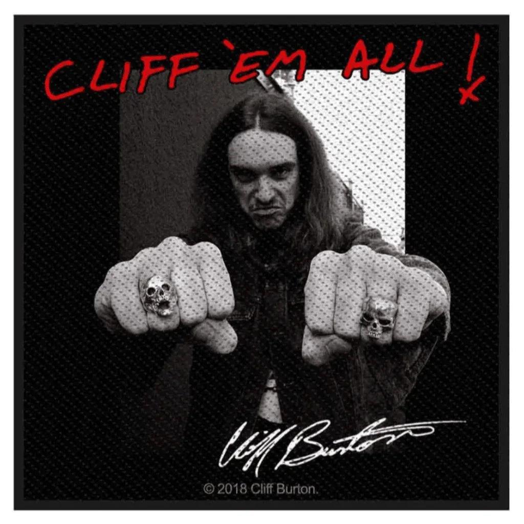 Metallica-Patch-Aufnaeher-Cliff-Burton-2018 - Totenkopf.com