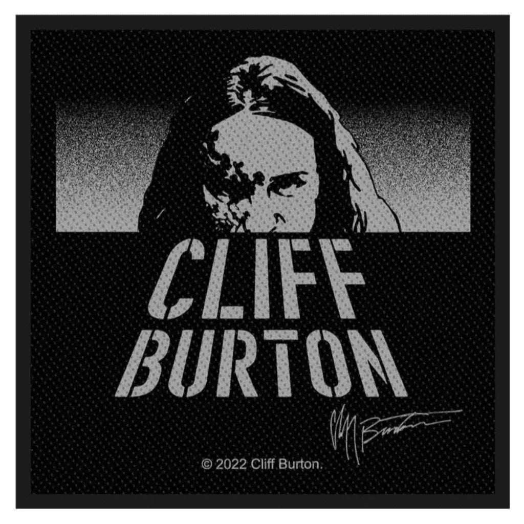 Metallica Patch · Dawn Of Cliff Burton (10cm x 10cm - Totenkopf.com
