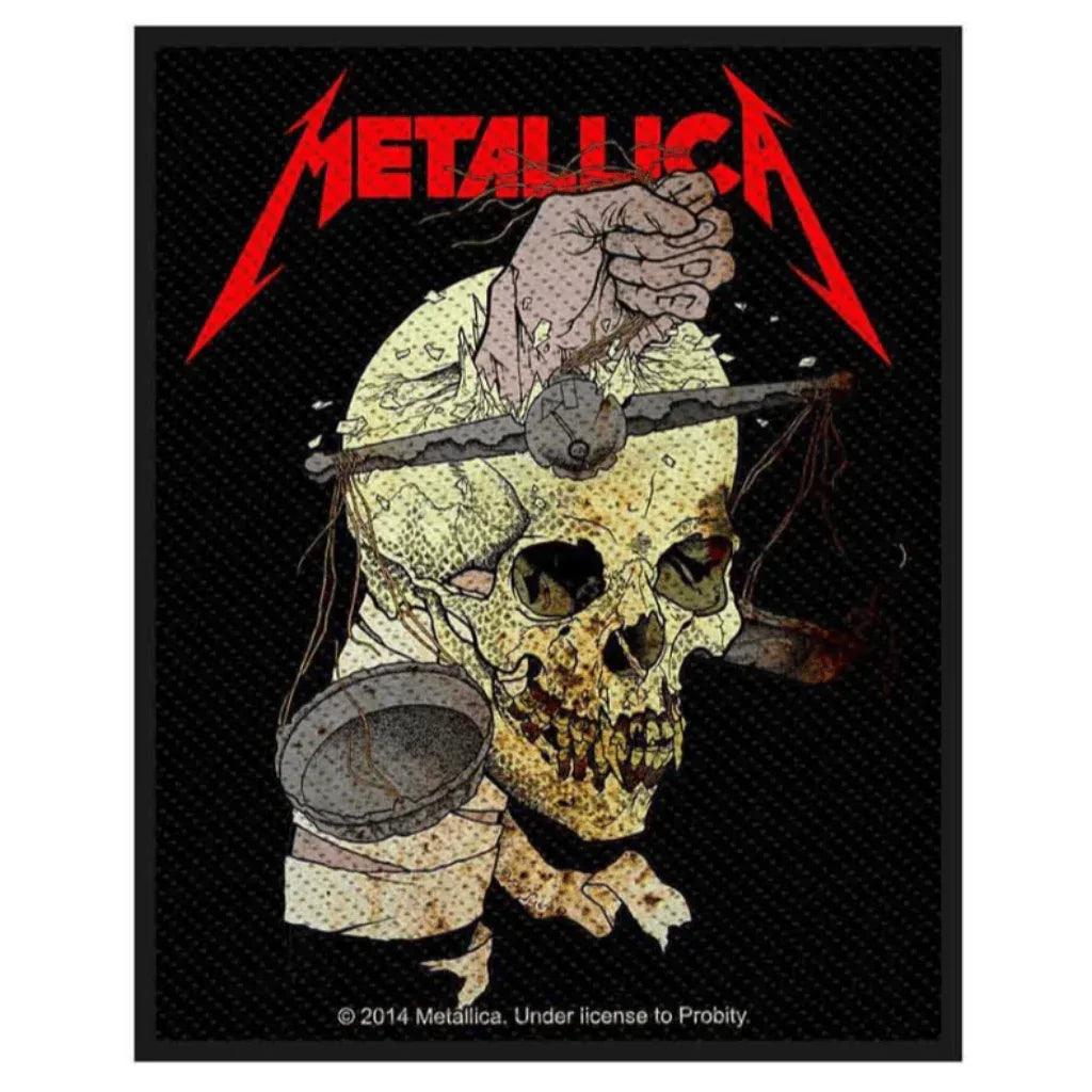 Metallica-Patch-Aufnaeher-Harvester-of-sorrow - Totenkopf.com