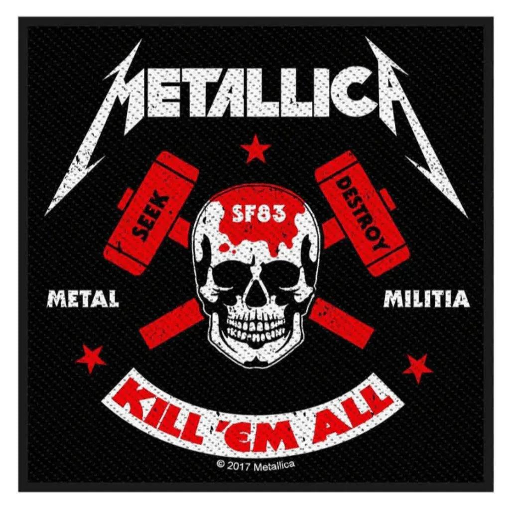 Metallica-Patch-Aufnaeher-Kill-em-All-SF83 - Totenkopf.com