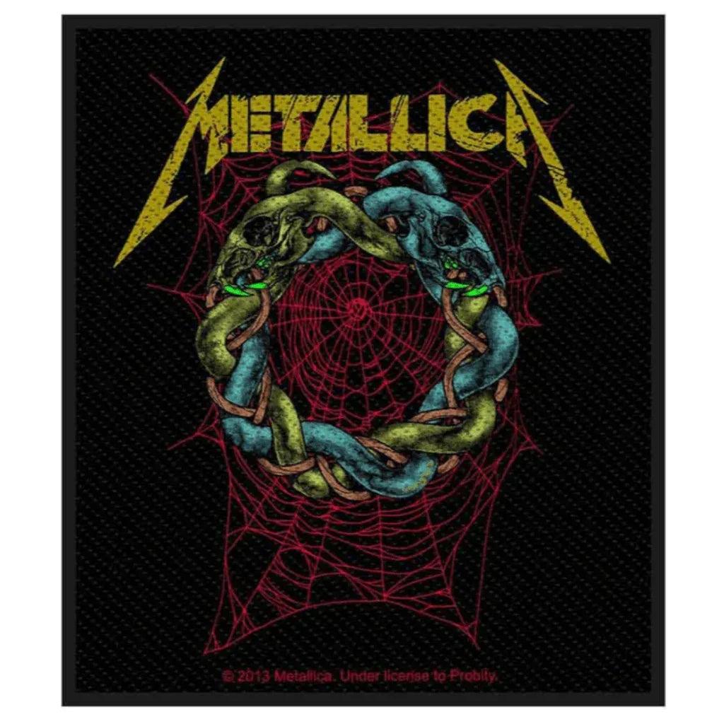 Metallica-Patch-Aufnaeher-Tangled-Web - Totenkopf.com