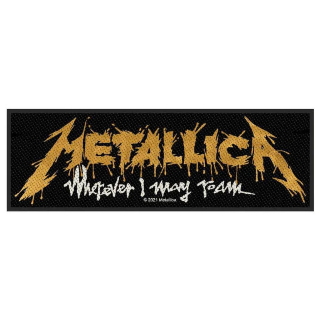 Metallica Patch · Wherever I May Roam Stripe - Totenkopf.com