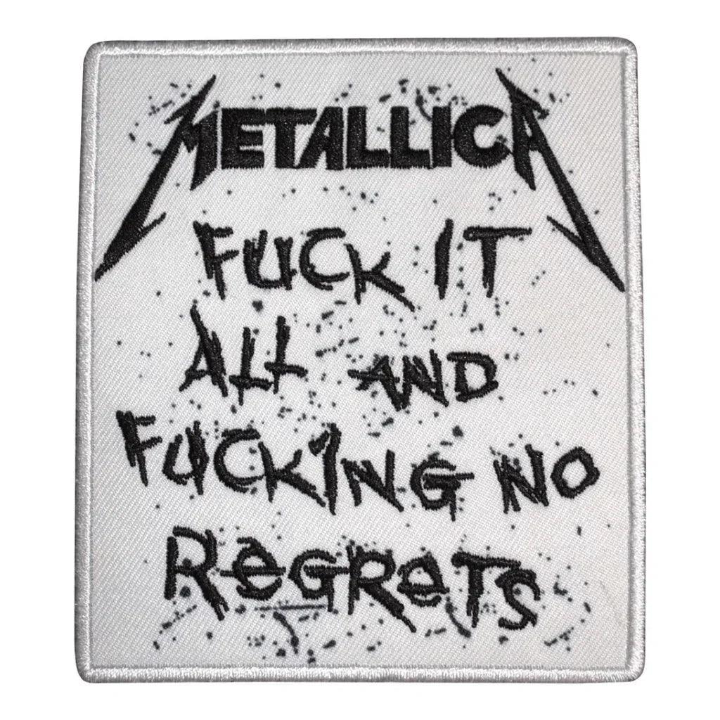Metallica-Patch-No-Regrets - Totenkopf.com