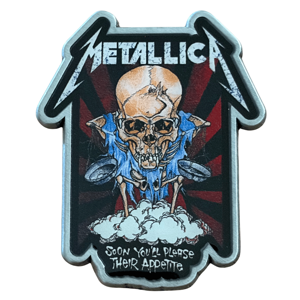 Metallica Anstecker Pin · Doris (4cm x 5cm)