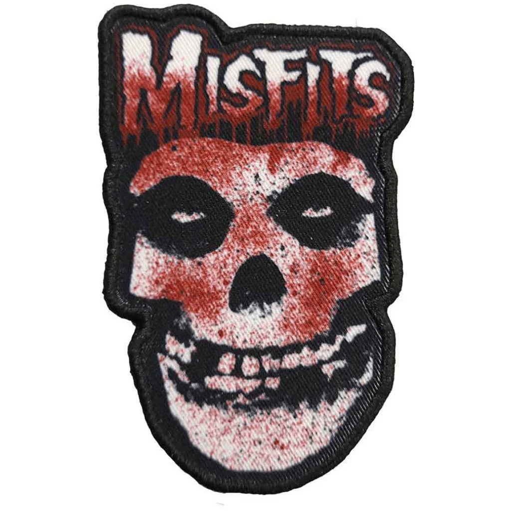 Misfits Patch · Blood Drip Skull (6cm x 10cm) - Totenkopf.com