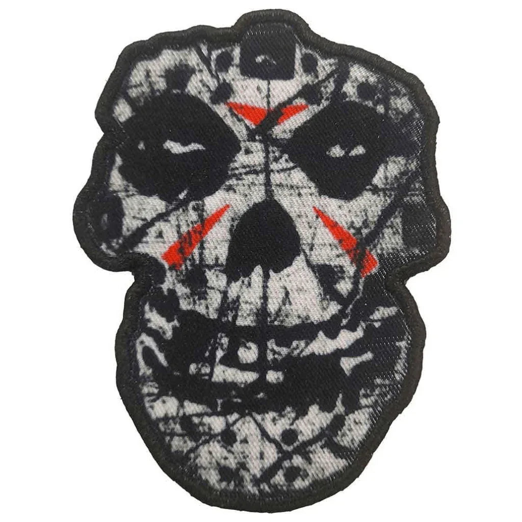 Misfits Patch · Friday 13th Skull (7cm x 9cm) - Totenkopf.com