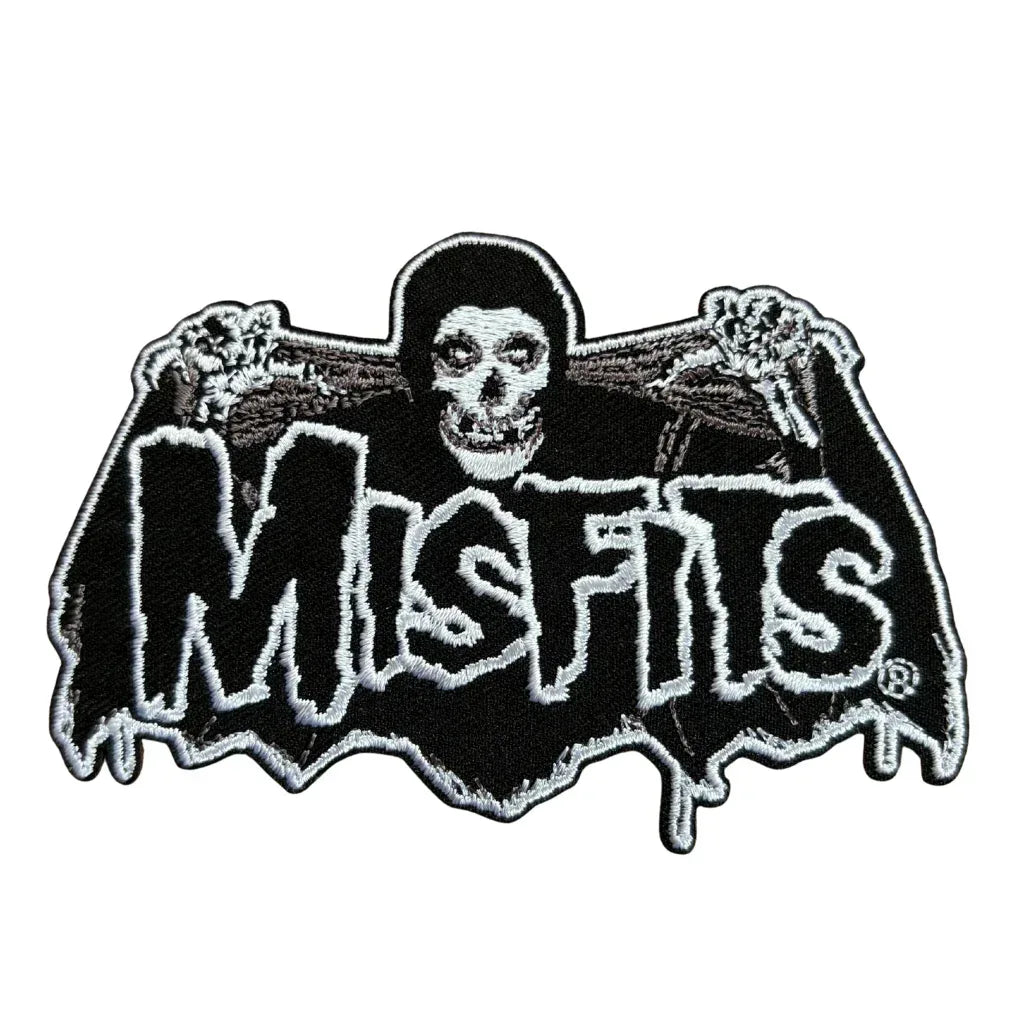 Misfits Patch · Bat Fiend Cut Out (10cm x 7cm) - Totenkopf.com