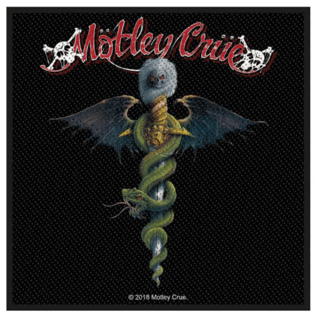 Motley Crue Aufnaeher Patch - Motiv: Dr. Feelgood