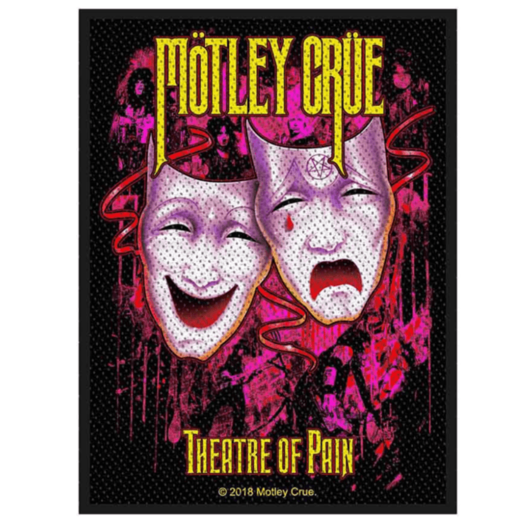 Motley Crue Aufnaeher Patch - Motiv: Theatre of Pain
