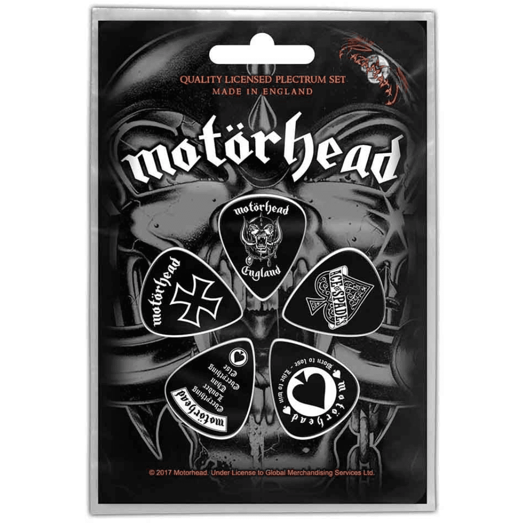 Motörhead Gitarren Plektren · England · Band Merch