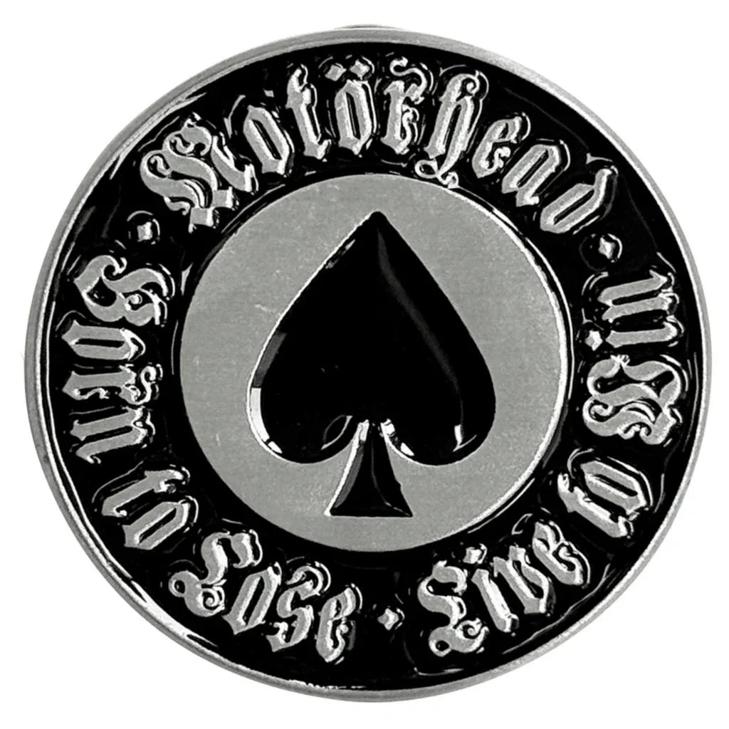 Motörhead Anstecker Pin Rund · Born To Lose (Ø 3cm) - Totenkopf.com