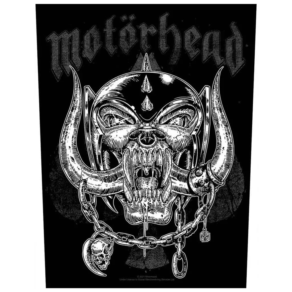 Motorhead-Backpatch-Etched-Iron - Totenkopf.com
