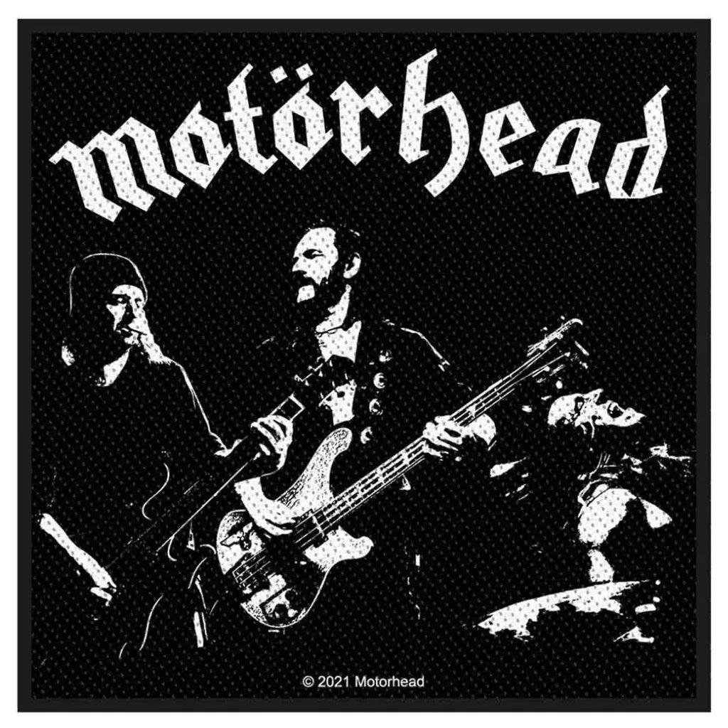 Motorhead-Patch-Aufnaeher-Band-Photo - Totenkopf.com