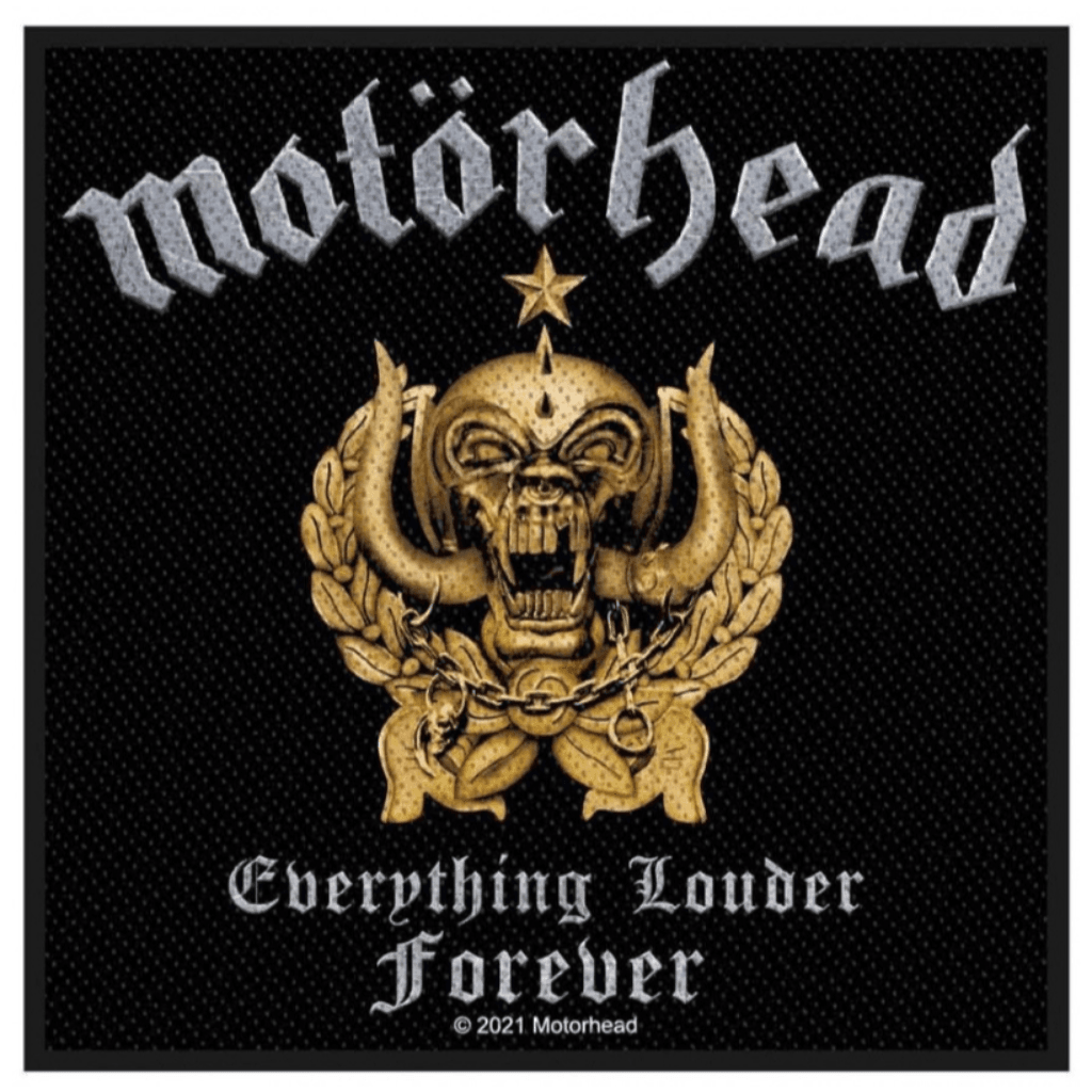 Motörhead Patch Everything Louder Forever