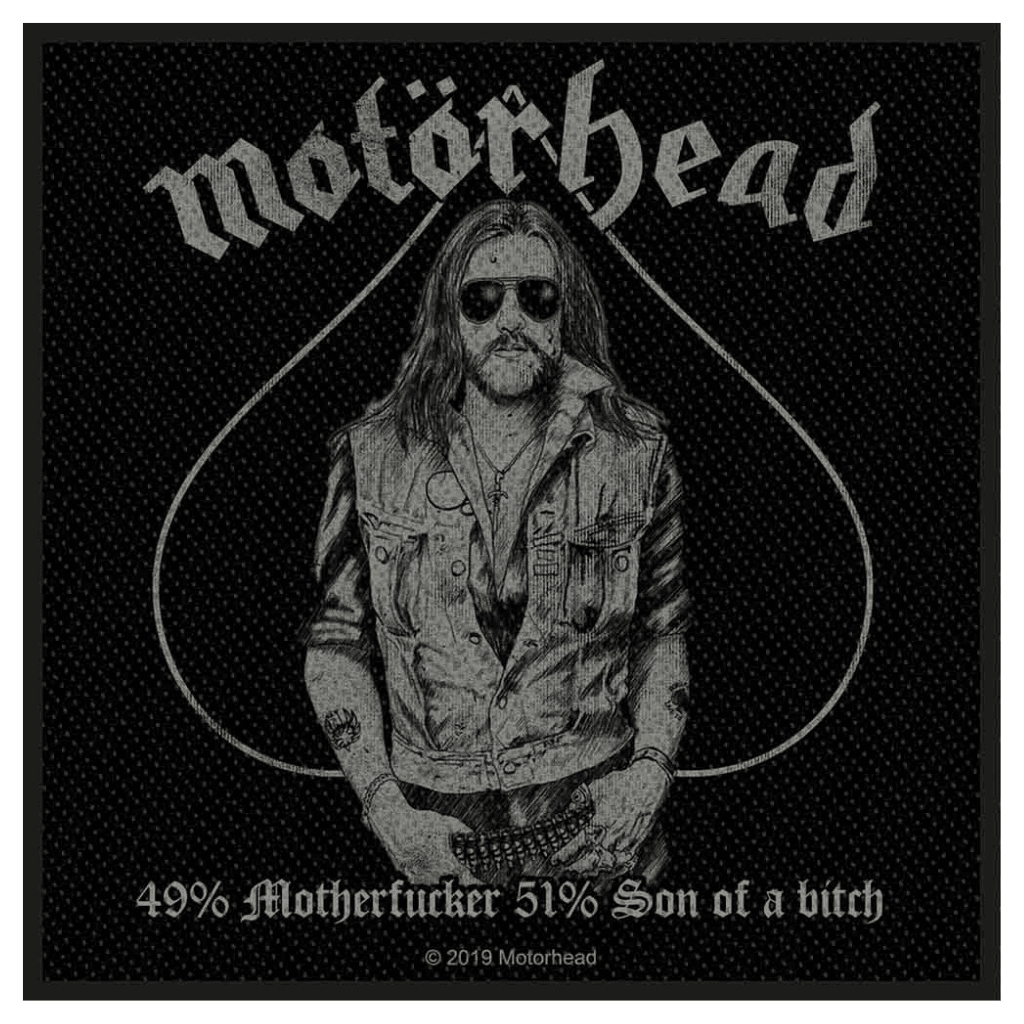Motörhead Patch · 49% Motherfucker