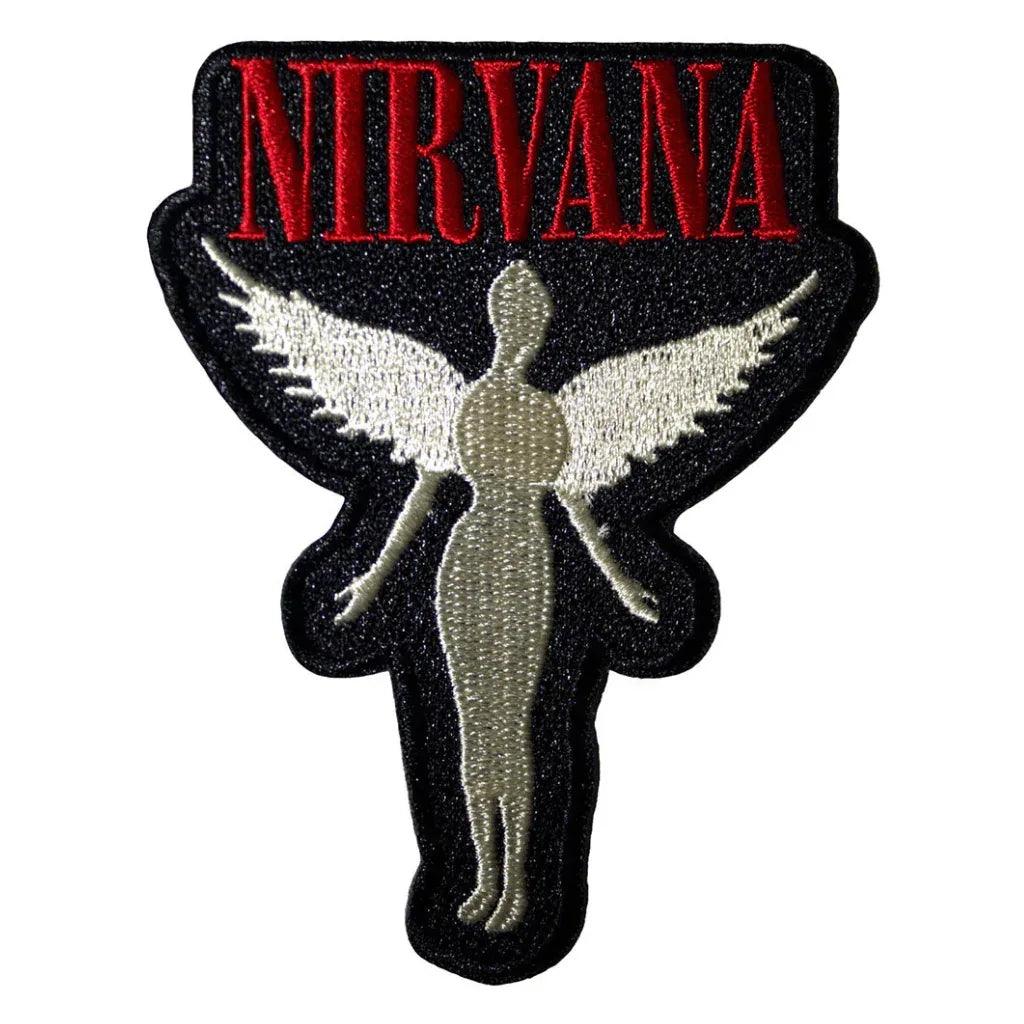 Nirvana Patch · In Utero Cut Out Angel (7cm x 9cm) - Totenkopf.com