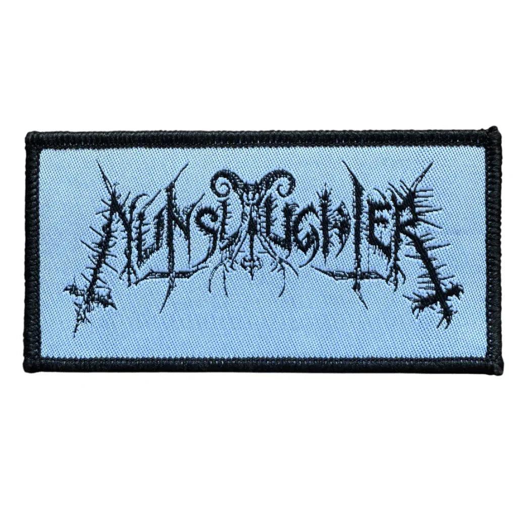 Nunslaughter Patch · Logo (10cm x 5cm) - Totenkopf.com