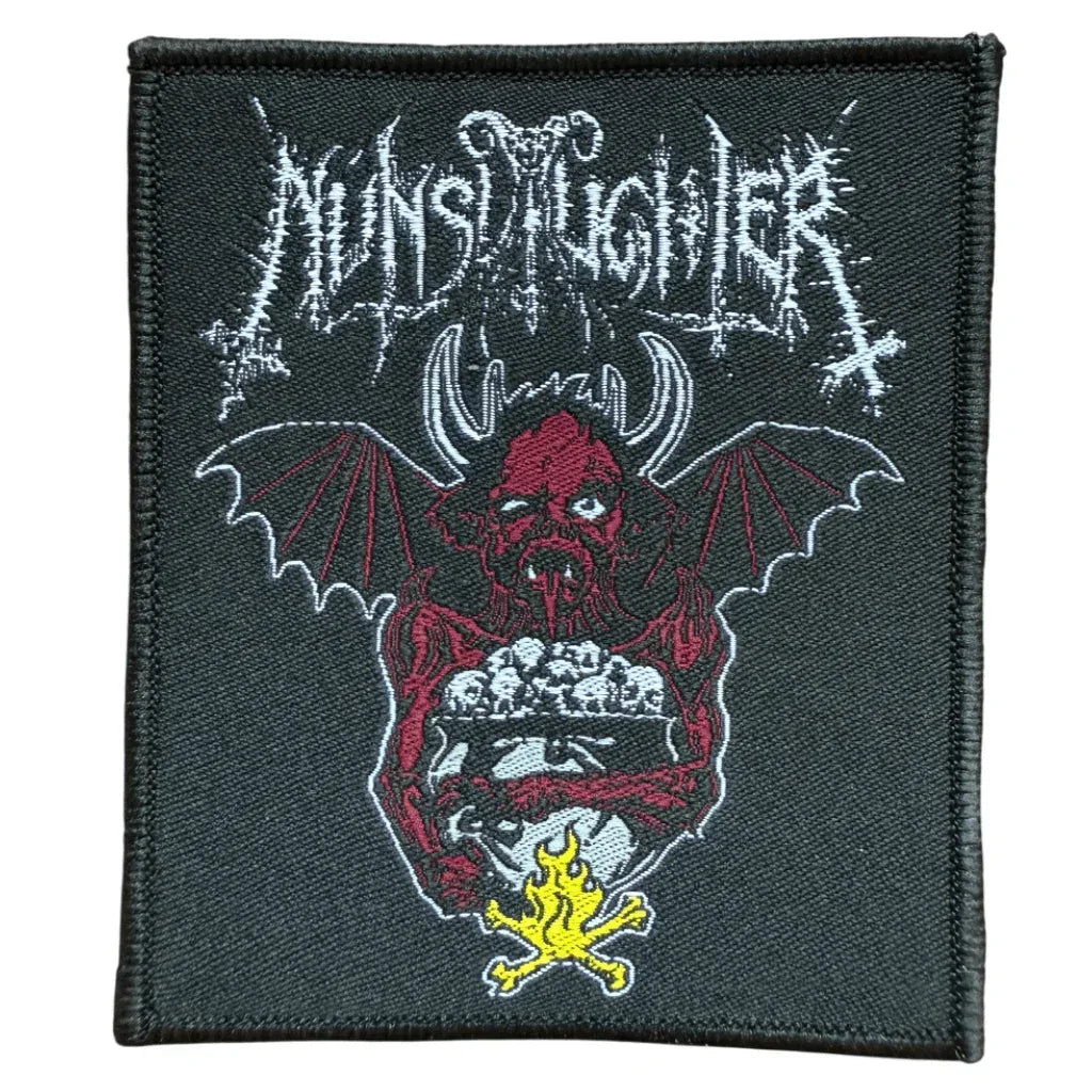 Nunslaughter Patch · Satan (9cm x 10cm) - Totenkopf.com
