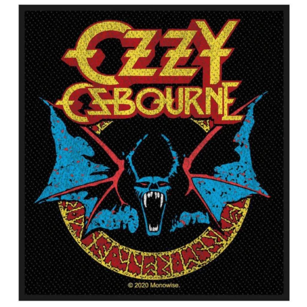 Ozzy-Osbourne-Aufnaeher-Patch-Bat - Totenkopf.com