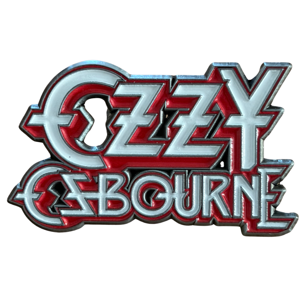 Ozzy Osbourne Anstecker Pin · Logo (4cm x 2cm)