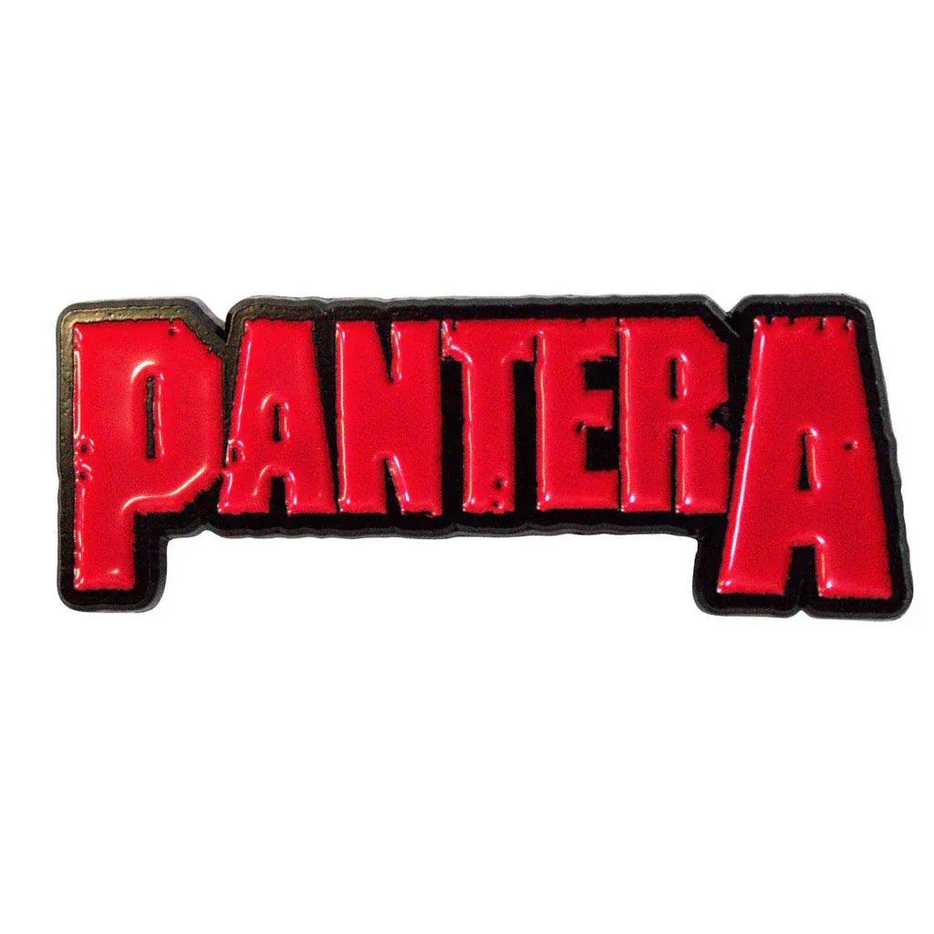 Pantera-Anstecker-Metal-Pin-Band-Logo-Red - Totenkopf.com