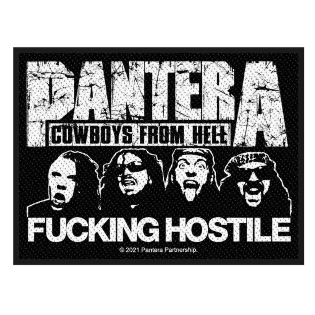Pantera-Aufnaeher-Patch-Fucking-Hostile - Totenkopf.com