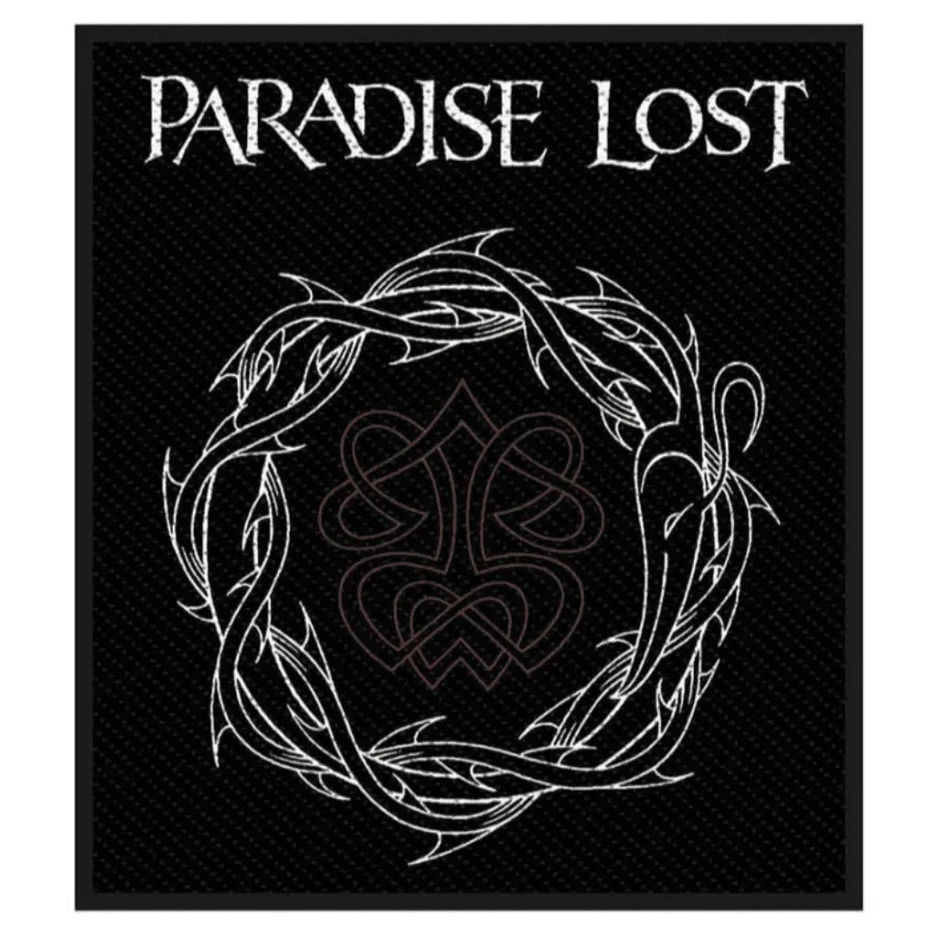 Paradise Lost Patch · Crown Of Thrones (8cm x 10cm) - Totenkopf.com