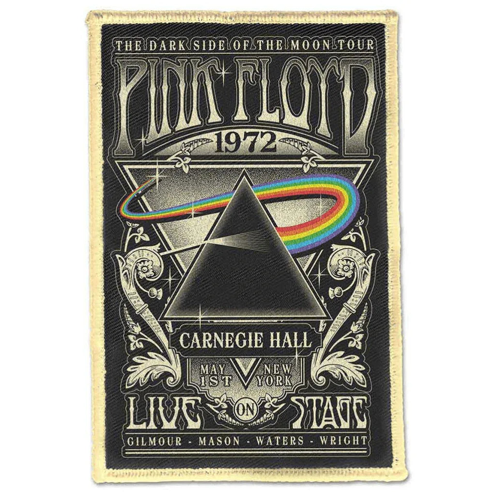 Pink Floyd Patch · Carnegie Hall (7cm x 10cm) - Totenkopf.com