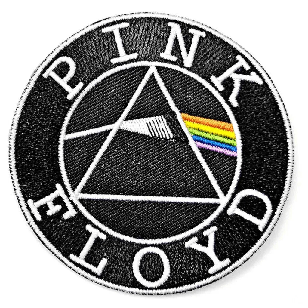 Pink Floyd Patch Rund · Logo (Ø 7cm) - Totenkopf.com