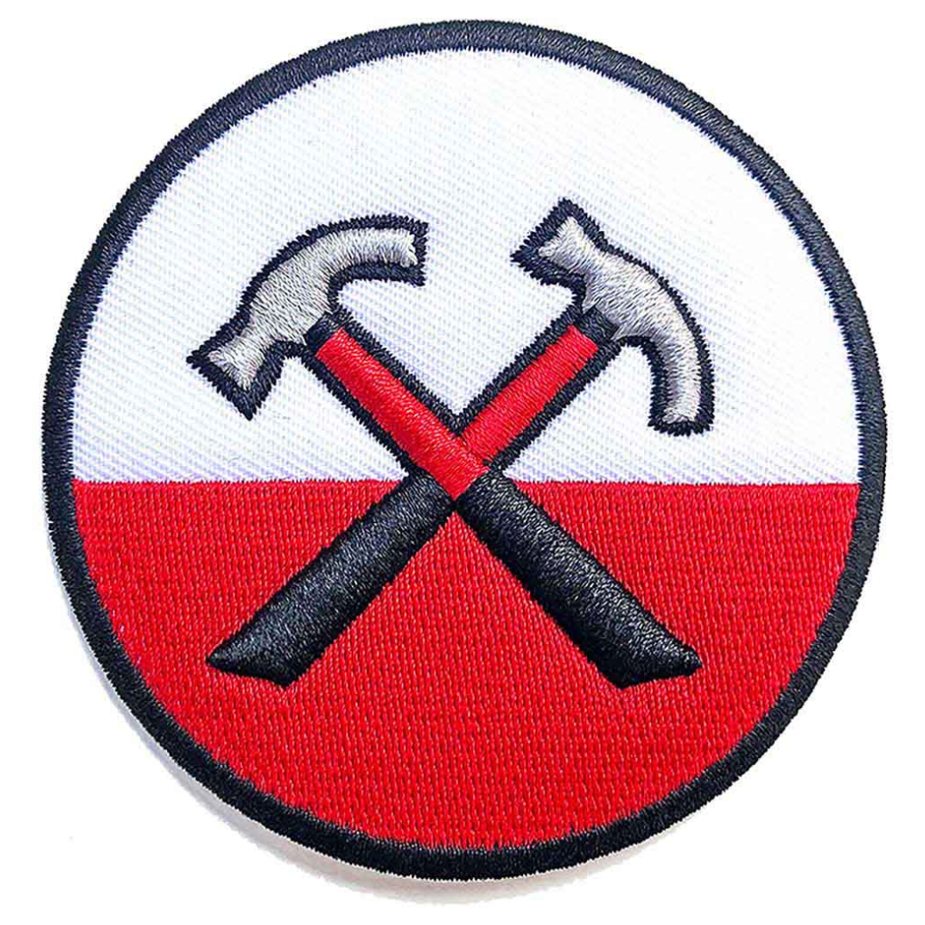 Pink Floyd Patch · The Wall 3D Hammers Circle